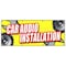 Signmission CAR AUDIO INSTALLATION BANNER SIGN stereo speakers repair amps auto B-96 Car Audio Installation - alternate 1